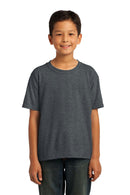 Fruit of the Loom Youth HD Cotton 100% Cotton T-Shirt. 3930B-T-shirts-Black Heather-L-JadeMoghul Inc.