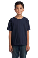 Fruit of the Loom Youth HD Cotton 100% Cotton T-Shirt. 3930B-Youth-Navy-L-JadeMoghul Inc.