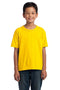 Fruit of the Loom Youth HD Cotton 100% Cotton T-Shirt. 3930B-Youth-Yellow-L-JadeMoghul Inc.