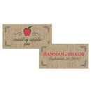 Fruit Themed Small Rectangular Tags Cherry (Pack of 1)-Wedding Favor Stationery-Berry-JadeMoghul Inc.
