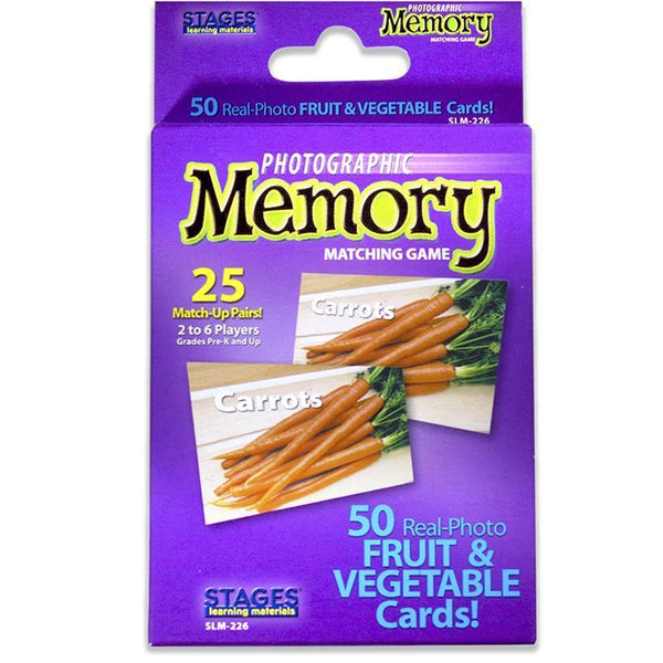 FRUIT & VEGETABLES PHOTOGRAPHIC-Learning Materials-JadeMoghul Inc.