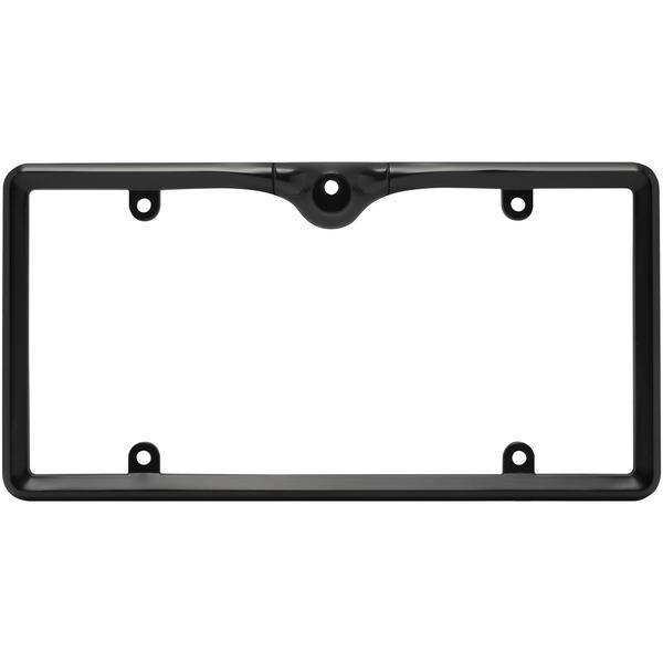 Full License-Plate-Frame-Camera Mount for CAM-300/400/500 (Black)-Rearview/Auxiliary Camera Systems-JadeMoghul Inc.