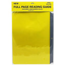 FULL PAGE READING GUIDES YELLOW-Supplies-JadeMoghul Inc.