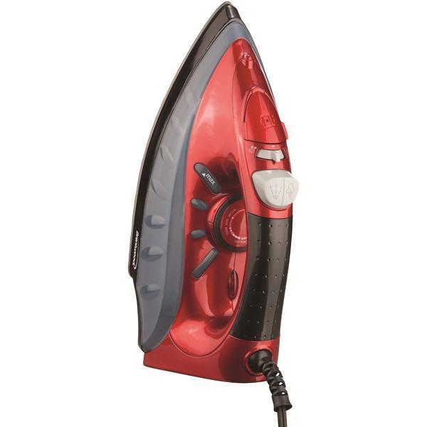 Full-Size Nonstick Steam Iron (Red)-Irons/Garment Steamers-JadeMoghul Inc.