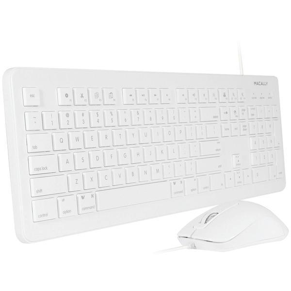 Full-Size USB 2.0 Keyboard & Optical Mouse Combo-Keyboard & Keypads-JadeMoghul Inc.