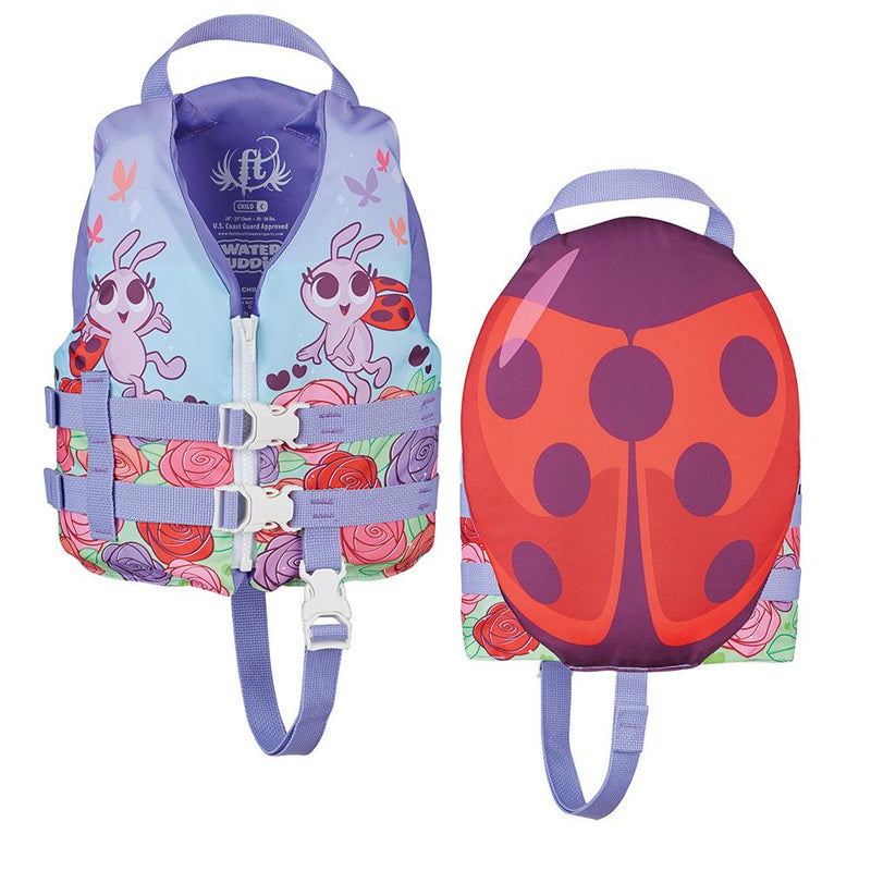 Full Throttle Water Buddies Life Vest - Child 30-50lbs - Ladybug [104300-100-001-19]-Personal Flotation Devices-JadeMoghul Inc.