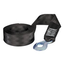 Fulton 2" x 12' Winch Strap w-Hook - 1,800lbs Max Load [501208]-Winch Straps & Cables-JadeMoghul Inc.