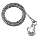 Fulton 3-16" x 25' Galvanized Winch Cable - 4,200 lbs. Breaking Strength [WC325 0100]-Winch Straps & Cables-JadeMoghul Inc.