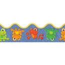 FUNKY FROGS SCALLOPED BORDER-Learning Materials-JadeMoghul Inc.