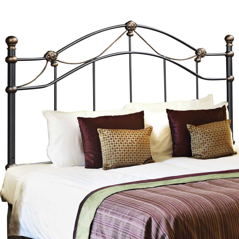 Furniture Affordable Furniture - 114" x 101" Black/Full/Queen Size - Headboard/Footboard HomeRoots