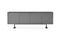 Furniture Buffet Furniture - 87" X 18" X 31.5" Gray Metal Buffet HomeRoots