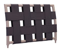 Furniture Cheap Furniture - 28.7" x 2" x 19.5" Taupe & Brown, Mesh, Powder Coated Aluminum, Beach Arm Side/Backrest HomeRoots