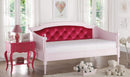 Furniture Cheap Furniture - 81" X 43" X 43" Magenta Velvet & Pink Daybed HomeRoots
