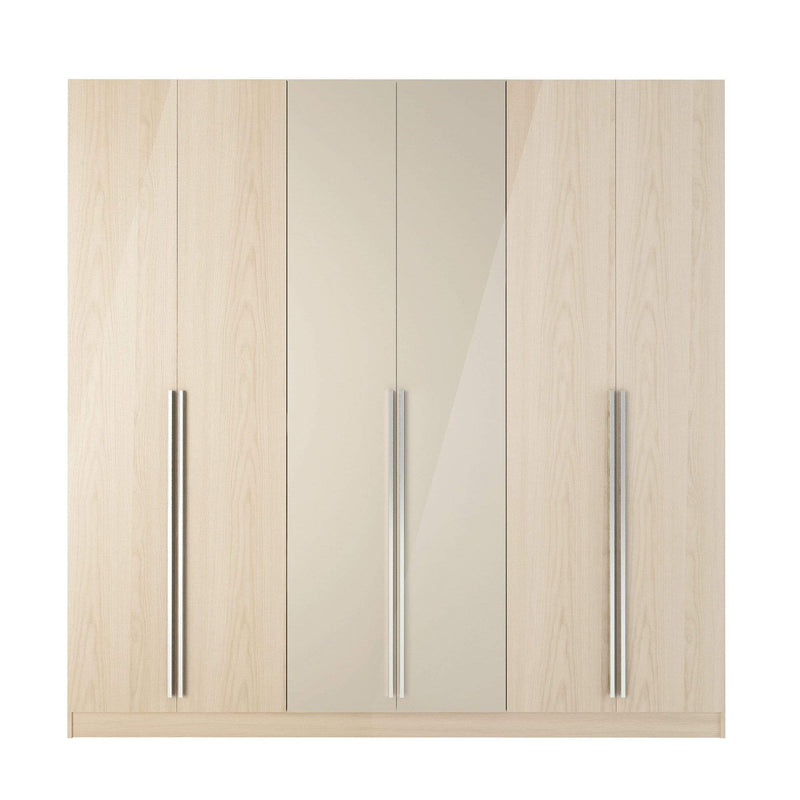 Furniture Cheap Furniture - Nature and Nude Armoire with 4 Drawers HomeRoots