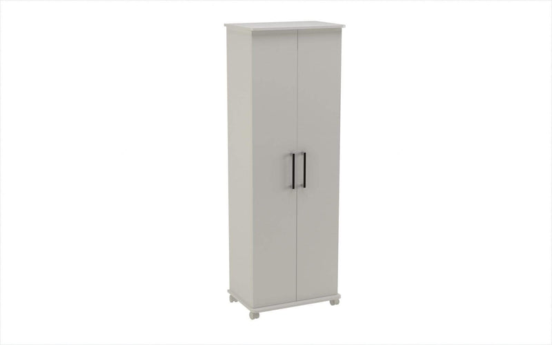 Furniture Cheap Furniture - White Shoe Closet with 10 Shelves HomeRoots