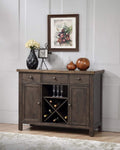 Furniture Furniture Sale - 47.625" X 18" X 35.875" Two-Tone Hardwood Server HomeRoots