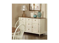 Furniture Furniture Sale - 55" X 18" X 36" Buttermilk Cherry Hardwood Server HomeRoots