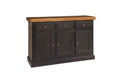 Furniture Furniture Sale - 60" X 20" X 36" Harvest Black Hardwood Server HomeRoots