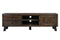 Furniture Living Room Furniture - 16" X 63" X 20" Brown Pine Wood And Mdf Media Unit HomeRoots