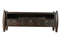 Furniture Living Room Furniture - 64" X 22" X 25" Dark Brown Pine Wood Media Unit HomeRoots