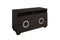 Furniture Modern Furniture - 27" Refined Grey High Gloss TV Entertainment Unit HomeRoots
