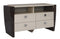 Furniture Modern Furniture - 28" Refined Beige High Gloss TV Entertainment Unit HomeRoots