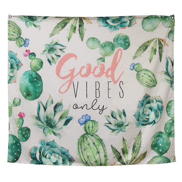 Furniture Modern Furniture - Good Vibes Only Tapestry HomeRoots