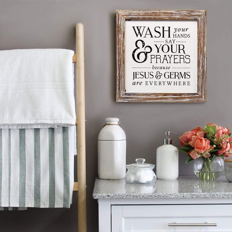 Furniture Modern Furniture - Wash Your Hands Say Your Prayers HomeRoots
