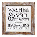 Furniture Modern Furniture - Wash Your Hands Say Your Prayers HomeRoots