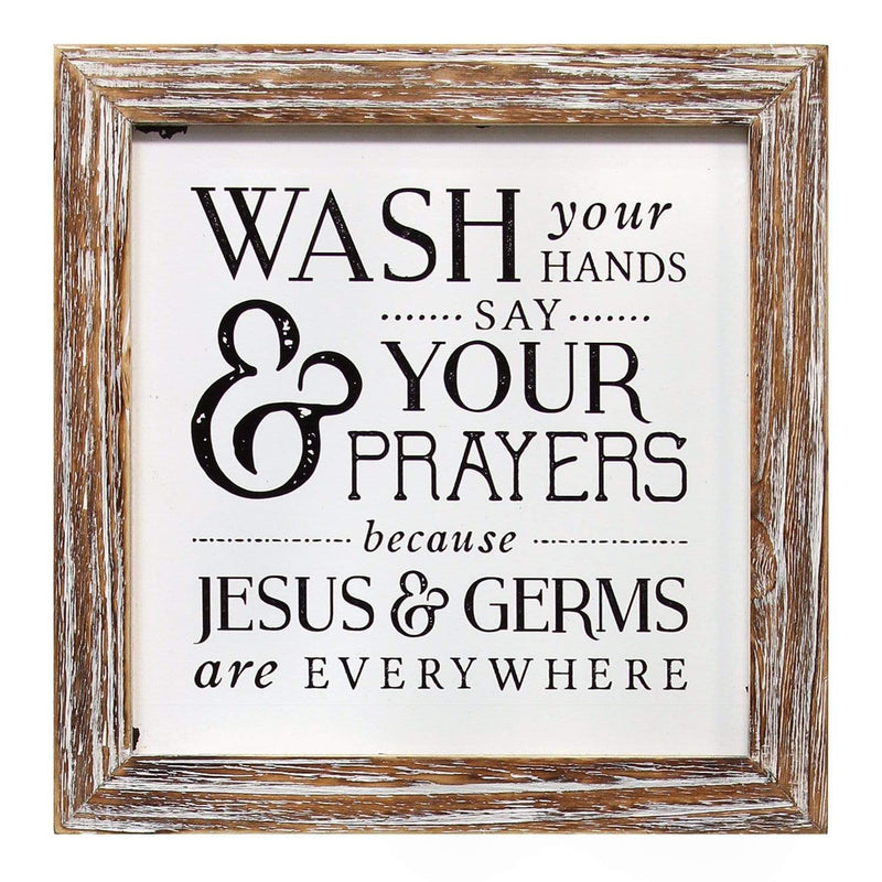 Furniture Modern Furniture - Wash Your Hands Say Your Prayers HomeRoots