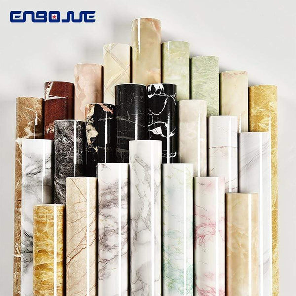 Furniture Renovation Sticker Kitchen Cabinet Wardrobe Decoration Wallpaper Bathroom Waterproof Cupboard Table Paint Wall Sticker JadeMoghul Inc. 