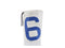 Furniture Rustic Furniture - 15.75" X 21.26" X 0.20" White Recycled Sailcloth Laundry Bag Dacron Blue 6 HomeRoots