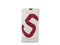 Furniture Rustic Furniture - 15.75" X 21.26" X 0.20" White Recycled Sailcloth Laundry Bag Dacron Red 5 HomeRoots