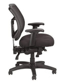 Furniture Rustic Furniture - 26" x 20" x 36"Black Mesh / Fabric HomeRoots