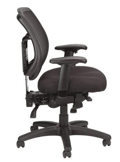 Furniture Rustic Furniture - 26" x 20" x 36"Black Mesh / Fabric HomeRoots