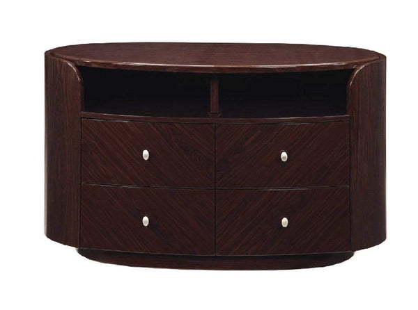 Furniture Rustic Furniture - 47" X 22" X 31 Wenge TV Entertainment Unit HomeRoots