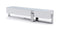 Furniture Rustic Furniture - 91" X 18" X 19" White Stainless Steel TV Unit HomeRoots