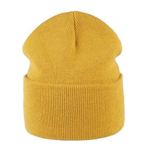 FURTALK Beanie Hat for Women Men Winter Hat Knitted Autumn Skullies Hat Unisex Ladies Warm Bonnet Cap Korean Black Red Cap AExp