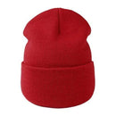 FURTALK Beanie Hat for Women Men Winter Hat Knitted Autumn Skullies Hat Unisex Ladies Warm Bonnet Cap Korean Black Red Cap AExp