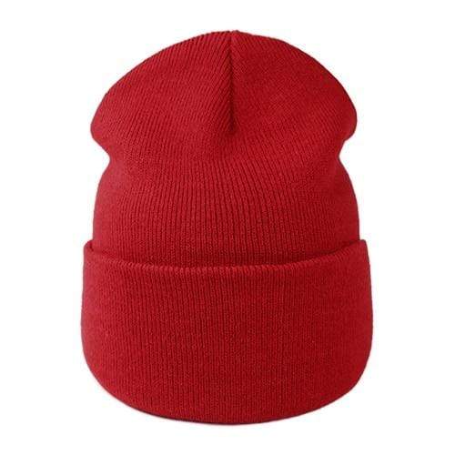 FURTALK Beanie Hat for Women Men Winter Hat Knitted Autumn Skullies Hat Unisex Ladies Warm Bonnet Cap Korean Black Red Cap AExp