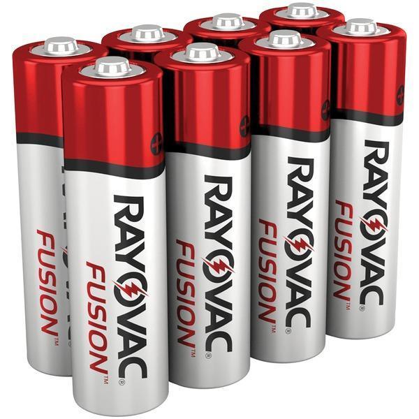 FUSION(TM) Advanced Alkaline AA Batteries, 8 pk-Round Cell Batteries-JadeMoghul Inc.