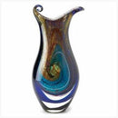 Living Room Decor Galaxy Art Glass Vase