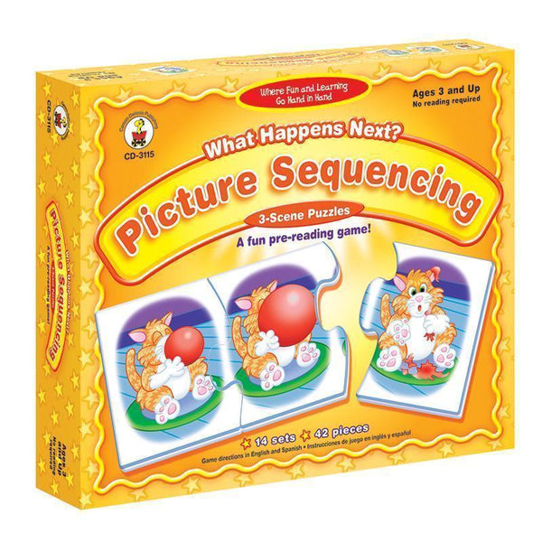 GAME WHAT HAPPENS NEXT SEQUENCING-Learning Materials-JadeMoghul Inc.