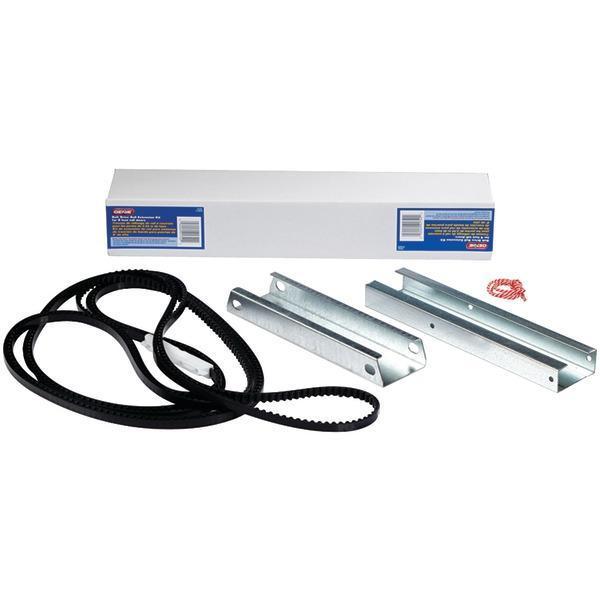 Garage Door Opener Extension Kit for 3-Piece Belt-Drive C-Channel Rails-Door Hardware & Accessories-JadeMoghul Inc.