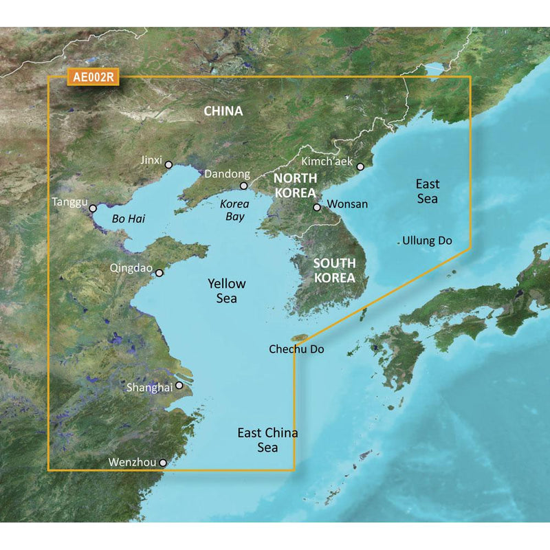 Garmin BlueChart g2 HD - HXAE002R - Yellow Sea - microSD-SD [010-C0877-20]-Garmin BlueChart Foreign-JadeMoghul Inc.
