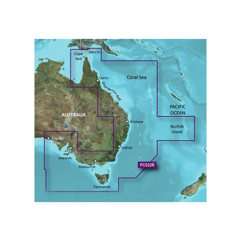 Garmin BlueChart g2 Vision HD - VPC022R - East Coast Australia - microSD-SD [010-C0756-00]-Garmin BlueChart Vision Foreign-JadeMoghul Inc.