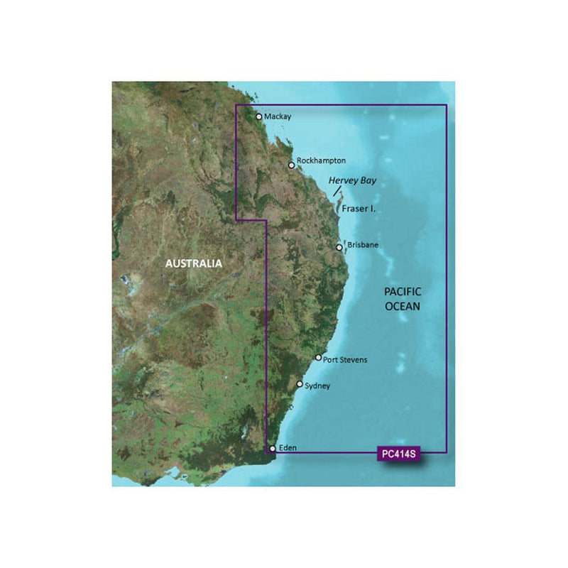 Garmin BlueChart g2 Vision HD - VPC414S - Mackay to Twofold Bay - microSD-SD [010-C0872-00]-Garmin BlueChart Vision Foreign-JadeMoghul Inc.