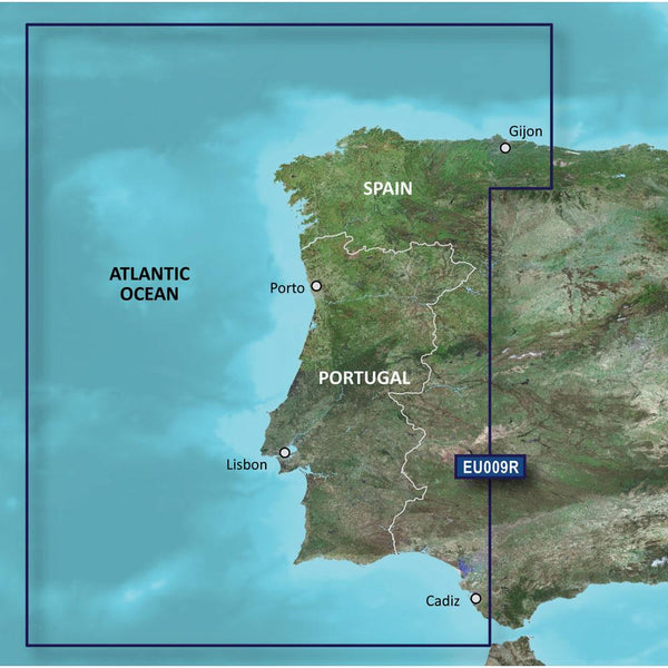 Garmin BlueChart g3 HD - HXEU009R - Portugal Northwest Spain - microSD-SD [010-C0767-20]-Garmin BlueChart Foreign-JadeMoghul Inc.