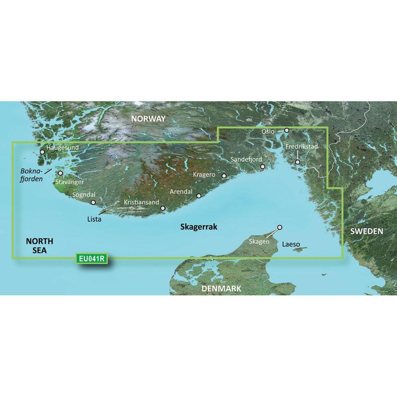 Garmin BlueChart g3 HD - HXEU041R - Oslo - Skagerak - Haugesund - microSD-SD [010-C0778-20]-Garmin BlueChart Foreign-JadeMoghul Inc.