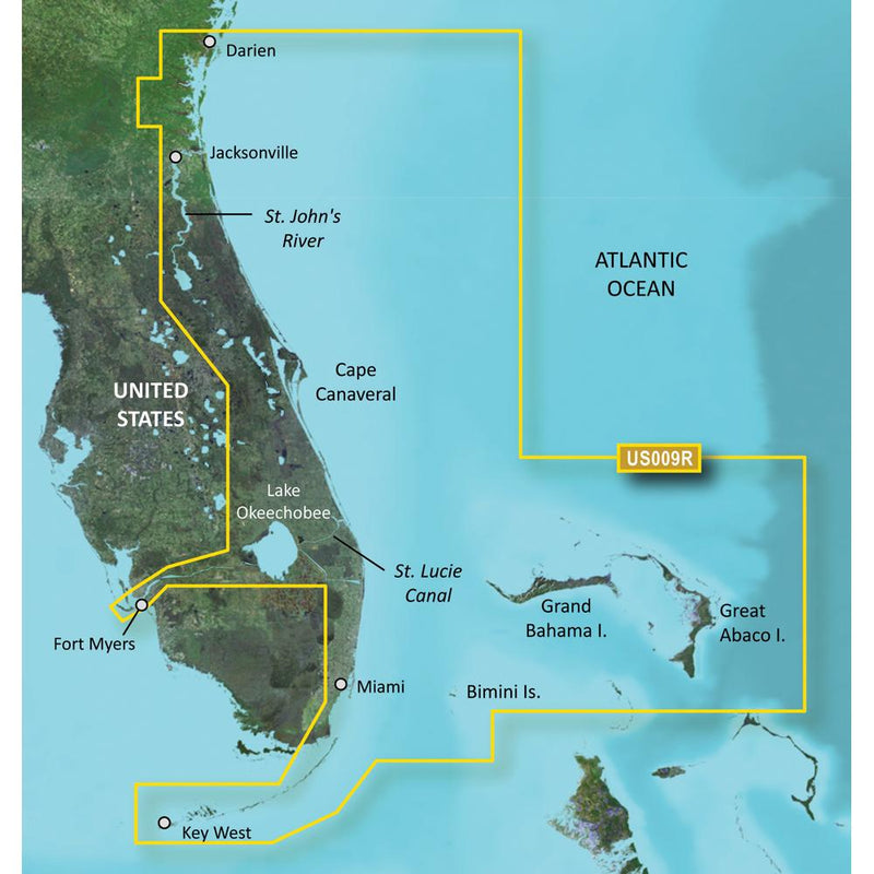 Garmin BlueChart g3 Vision HD - VUS009R - Jacksonville - Key West - microSD-SD [010-C0710-00]-Garmin BlueChart Vision-JadeMoghul Inc.